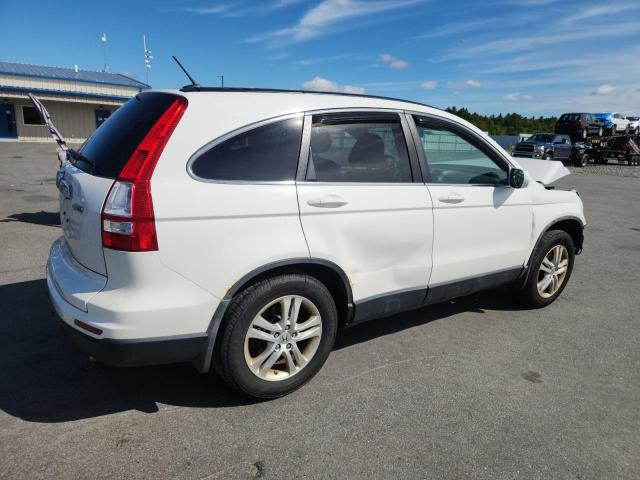 5J6RE4H74AL048628 - 2010 HONDA CR-V EXL WHITE photo 3