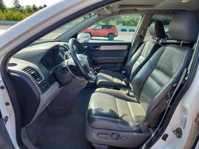5J6RE4H74AL048628 - 2010 HONDA CR-V EXL WHITE photo 7