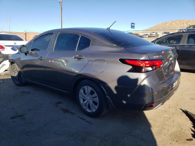 3N1CN8DV8LL903249 - 2020 NISSAN VERSA S GRAY photo 2