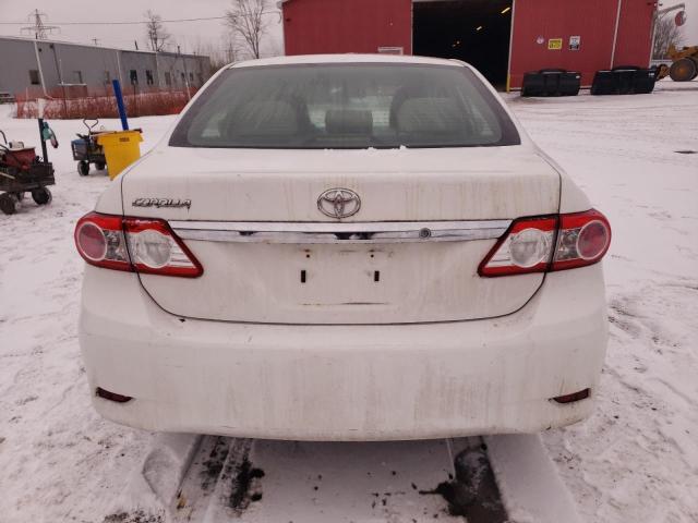2T1BU4EE0DC930839 - 2013 TOYOTA COROLLA BASE WHITE photo 6