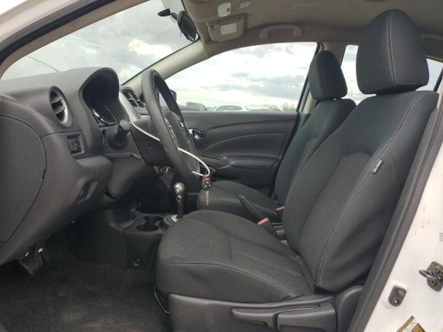 3N1CN7AP6KL850386 - 2019 NISSAN VERSA S WHITE photo 7