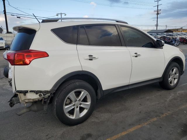 2T3WFREV4DW057689 - 2013 TOYOTA RAV4 XLE WHITE photo 3