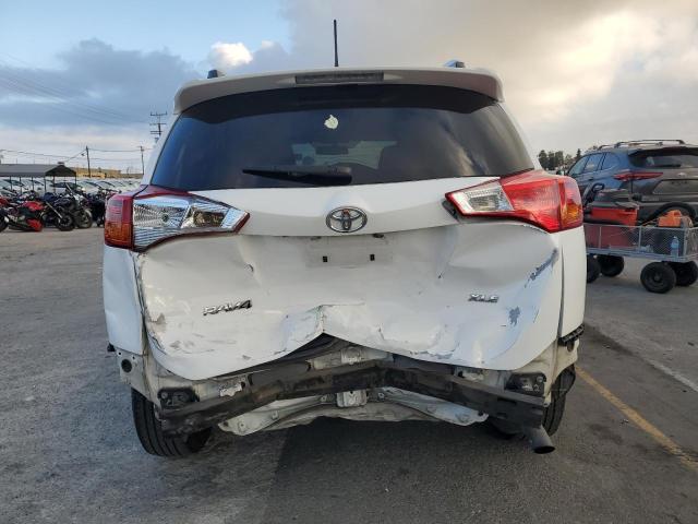 2T3WFREV4DW057689 - 2013 TOYOTA RAV4 XLE WHITE photo 6