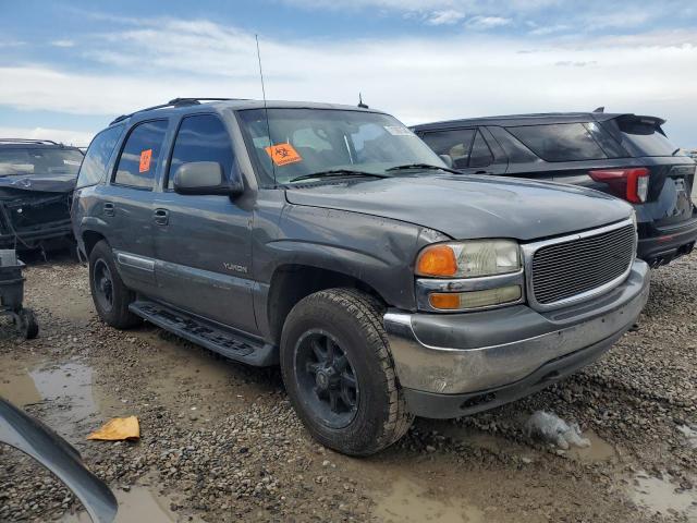 1GKEK13Z42J275369 - 2002 GMC YUKON GRAY photo 4