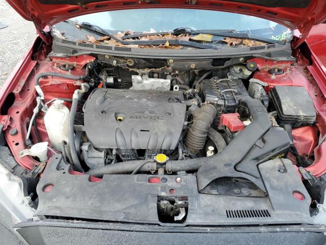 JA32U2FU0BU004031 - 2011 MITSUBISHI LANCER ES/ES SPORT RED photo 22