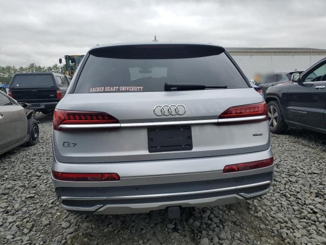 WA1LXAF77MD034061 - 2021 AUDI Q7 PREMIUM PLUS SILVER photo 6