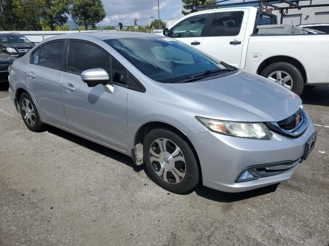 19XFB4F27FE200958 - 2015 HONDA CIVIC HYBRID SILVER photo 4