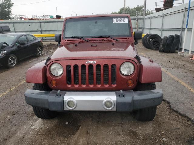 1J4GA59168L521572 - 2008 JEEP WRANGLER U SAHARA წითელი ფოტო 5