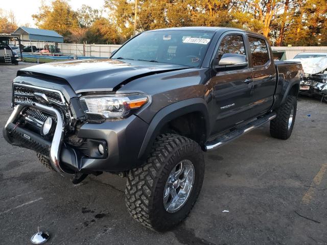3TMDZ5BN5HM030939 - 2017 TOYOTA TACOMA DOUBLE CAB 灰色 照片 1