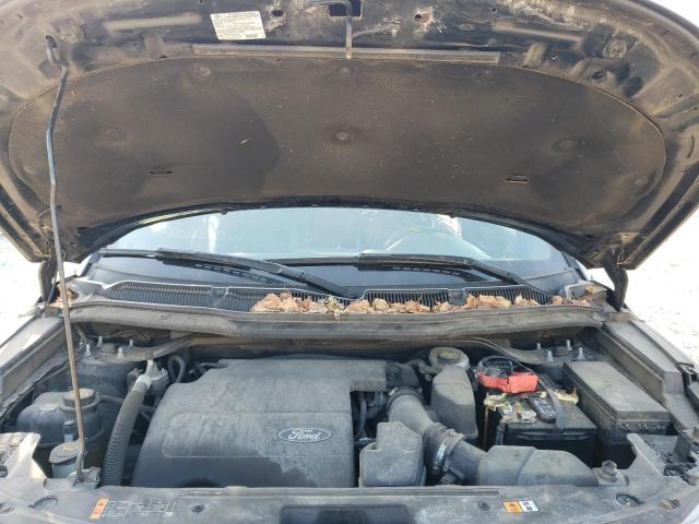 1FM5K8D84DGA65912 - 2013 FORD EXPLORER XLT შავი ფოტო 12