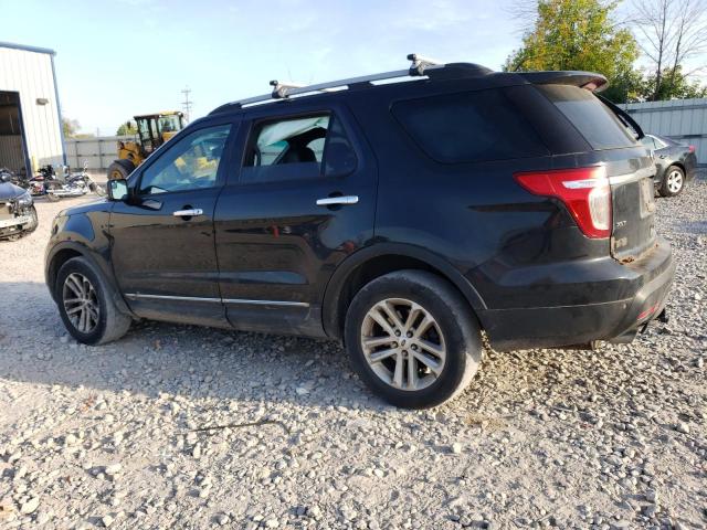 1FM5K8D84DGA65912 - 2013 FORD EXPLORER XLT შავი ფოტო 2