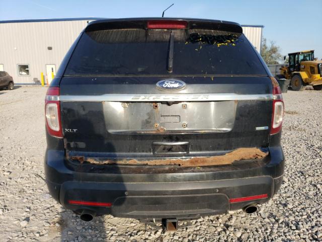 1FM5K8D84DGA65912 - 2013 FORD EXPLORER XLT შავი ფოტო 6