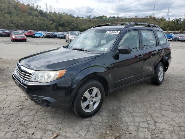 JF2SH6BC0AH907394 - 2010 SUBARU FORESTER XS Noir photo 1