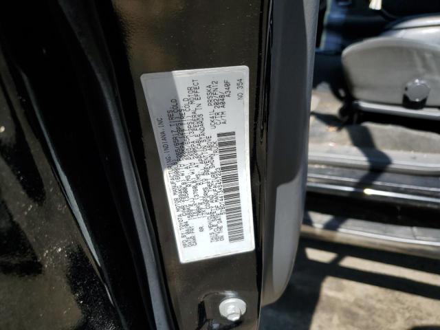 5TBDT44134S457223 - 2004 TOYOTA TUNDRA DOUBLE CAB SR5 BLACK photo 12