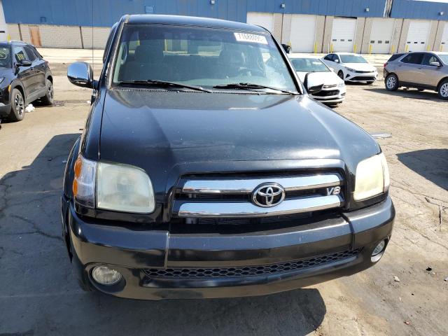 5TBDT44134S457223 - 2004 TOYOTA TUNDRA DOUBLE CAB SR5 BLACK photo 5