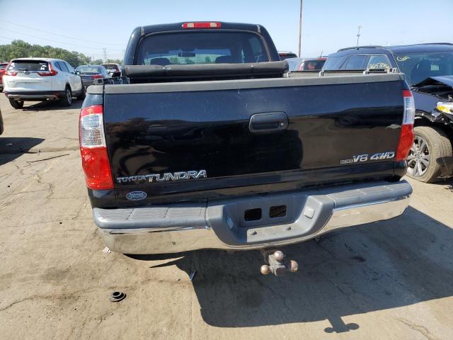 5TBDT44134S457223 - 2004 TOYOTA TUNDRA DOUBLE CAB SR5 BLACK photo 6