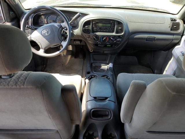 5TBDT44134S457223 - 2004 TOYOTA TUNDRA DOUBLE CAB SR5 BLACK photo 8