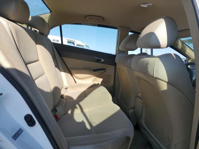 1HGFA16548L100081 - 2008 HONDA CIVIC LX أبيض صورة 10