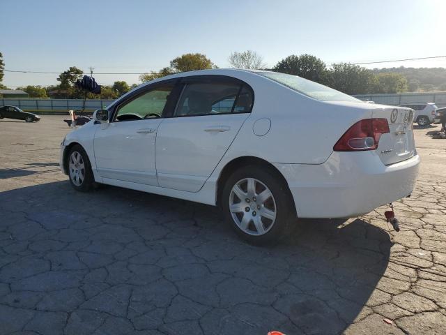 1HGFA16548L100081 - 2008 HONDA CIVIC LX أبيض صورة 2