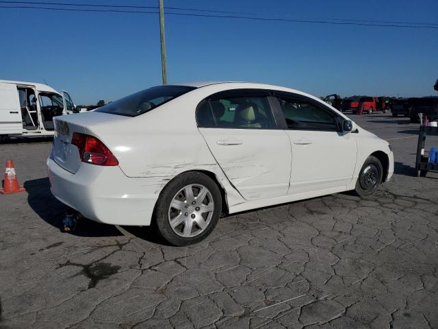 1HGFA16548L100081 - 2008 HONDA CIVIC LX أبيض صورة 3