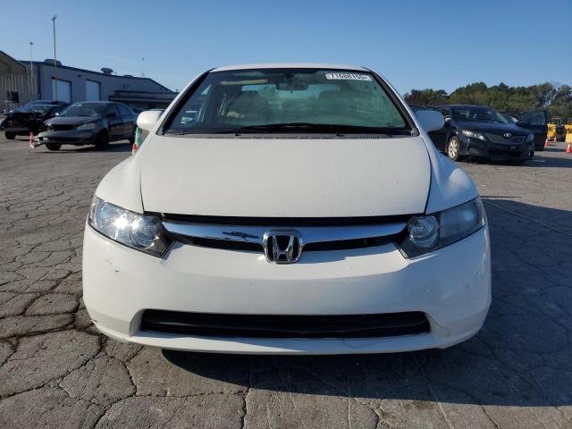 1HGFA16548L100081 - 2008 HONDA CIVIC LX أبيض صورة 5