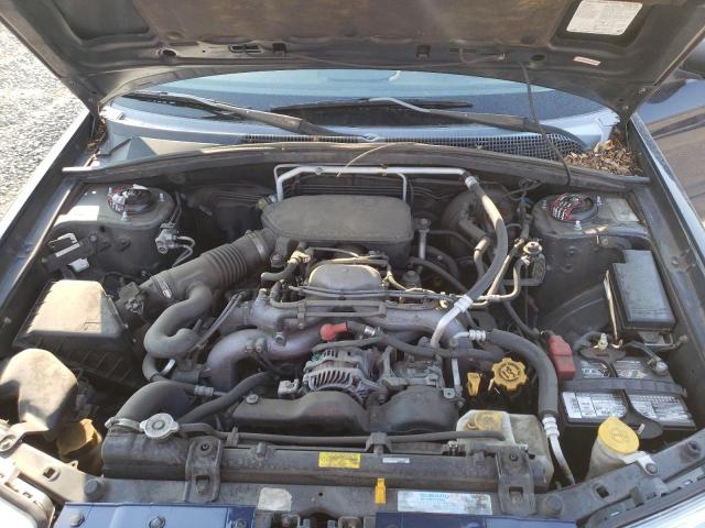 JF1SG63666H708163 - 2006 SUBARU FORESTER 2.5X BLUE photo 12