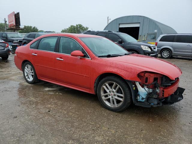 2G1WC5E38D1196094 - 2013 CHEVROLET IMPALA LTZ RED photo 4