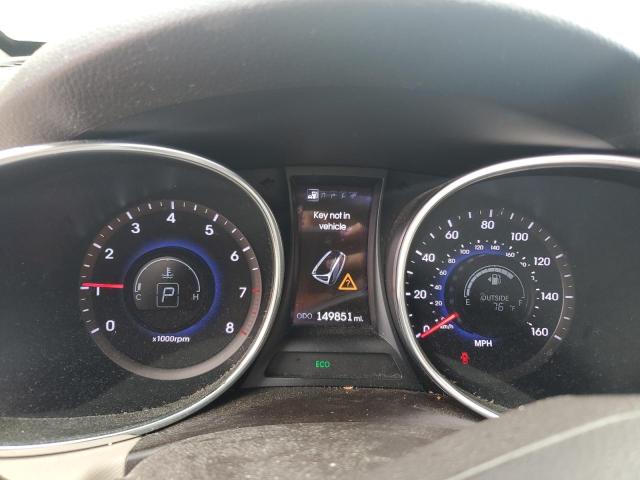 5XYZU3LB5DG013949 - 2013 HYUNDAI SANTA FE S ORANGE photo 9