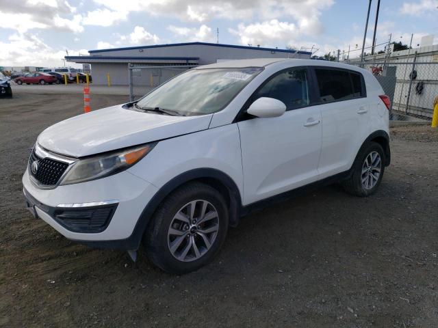 KNDPB3ACXE7589804 - 2014 KIA SPORTAGE BASE WHITE photo 1