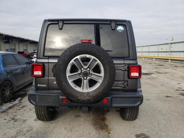 1C4HJXEG9JW248082 - 2018 JEEP WRANGLER U SAHARA GRAY photo 6