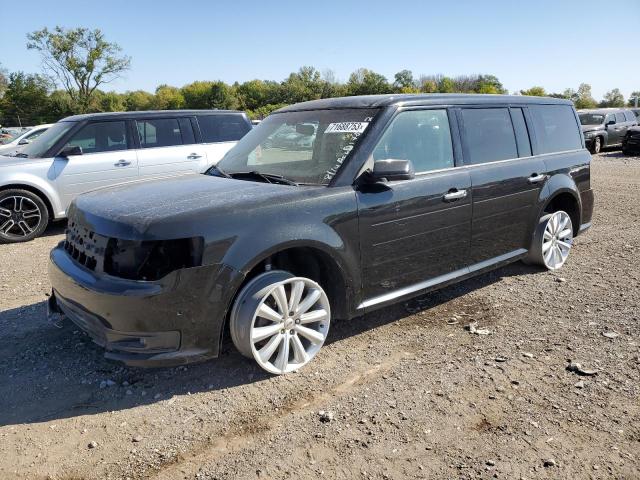 2FMGK5D83DBD17857 - 2013 FORD FLEX LIMITED BLACK photo 1