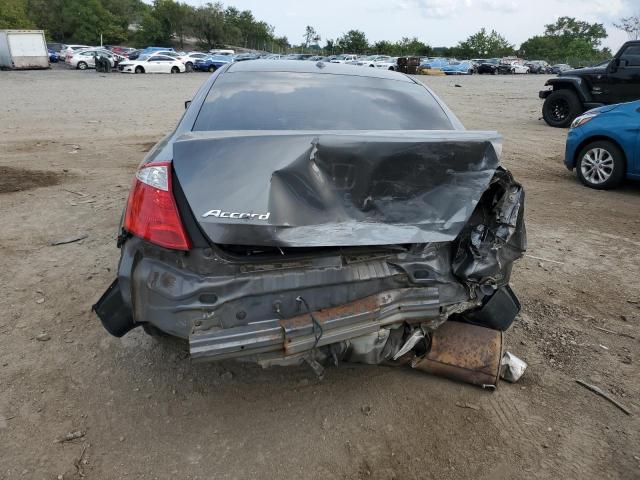 1HGCS12859A012671 - 2009 HONDA ACCORD EXL GRAY photo 6