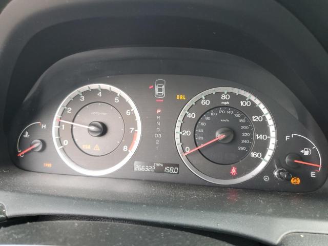 1HGCS12859A012671 - 2009 HONDA ACCORD EXL GRAY photo 9