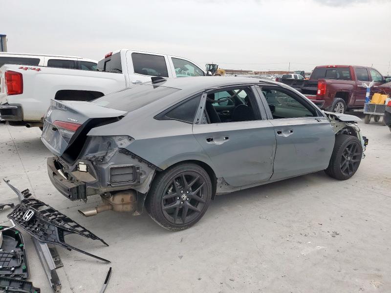 2HGFE2F57SH603263 - 2025 HONDA CIVIC SPORT CHARCOAL photo 3