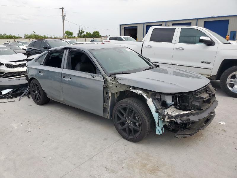 2HGFE2F57SH603263 - 2025 HONDA CIVIC SPORT CHARCOAL photo 4