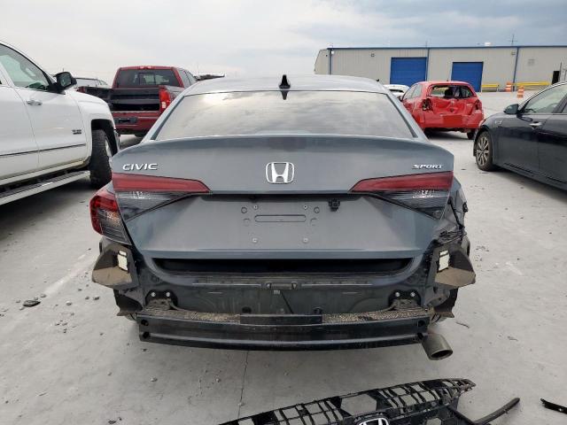 2HGFE2F57SH603263 - 2025 HONDA CIVIC SPORT CHARCOAL photo 6