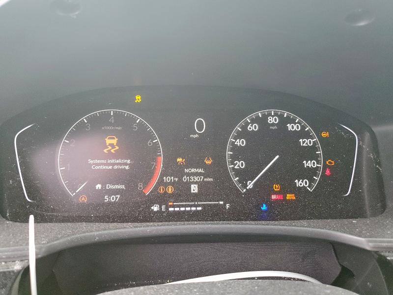 2HGFE2F57SH603263 - 2025 HONDA CIVIC SPORT CHARCOAL photo 9