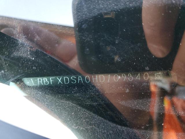 LRBFXDSA0HD109340 - 2017 BUICK ENVISION ESSENCE أرجواني صورة 12