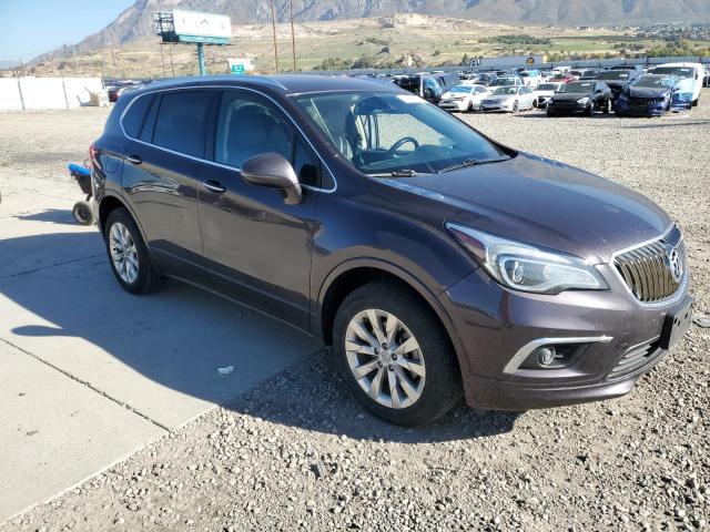 LRBFXDSA0HD109340 - 2017 BUICK ENVISION ESSENCE أرجواني صورة 4