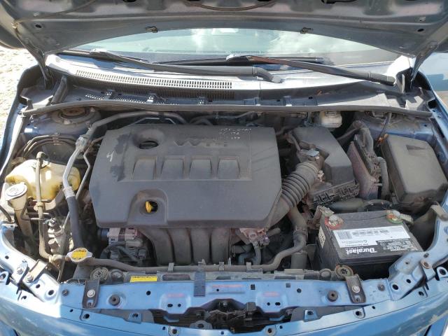 5YFBU4EE3CP032329 - 2012 TOYOTA COROLLA BASE Blau Foto 11