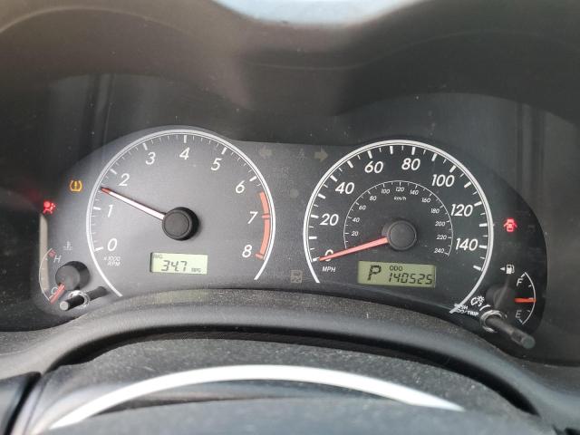 5YFBU4EE3CP032329 - 2012 TOYOTA COROLLA BASE Blau Foto 9