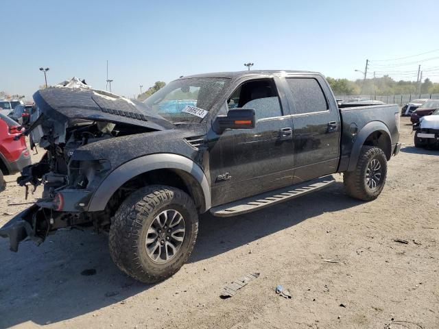 1FTFW1R68EFC83273 - 2014 FORD F150 SVT RAPTOR BLACK photo 1