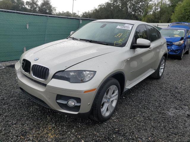 5UXFG2C55CL780104 - 2012 BMW X6 XDRIVE35I SILVER photo 1