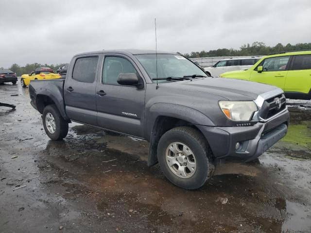 5TFJU4GN5FX078226 - 2015 TOYOTA TACOMA DOUBLE CAB PRERUNNER GRAY photo 4