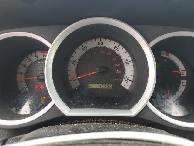 5TFJU4GN5FX078226 - 2015 TOYOTA TACOMA DOUBLE CAB PRERUNNER GRAY photo 9