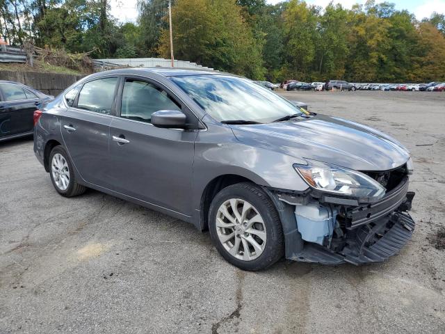 3N1AB7AP9KY392913 - 2019 NISSAN SENTRA S GRAY photo 4