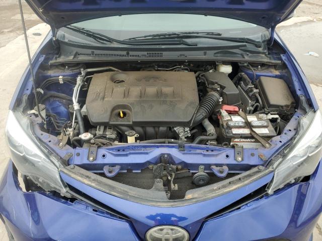 2T1BURHE0KC176217 - 2019 TOYOTA COROLLA L 蓝色 照片 11