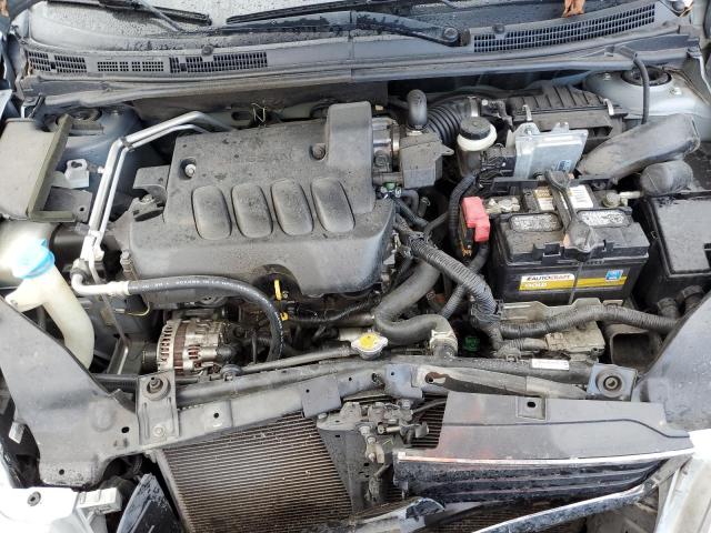 3N1AB6AP6AL722559 - 2010 NISSAN SENTRA 2.0 SILVER photo 11