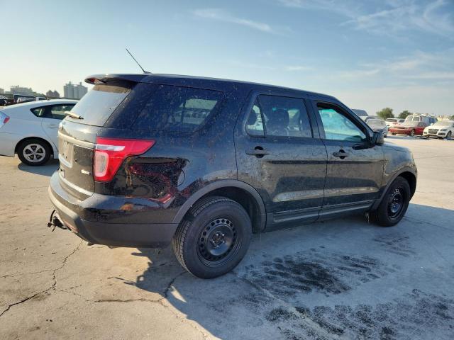 1FM5K8AR3EGA80643 - 2014 FORD EXPLORER POLICE INTERCEPTOR Schwarz Foto 3