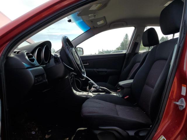 JM1BK343661458427 - 2006 MAZDA 3 HATCHBACK RED photo 7